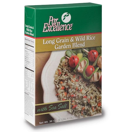 Producers Rice Mill Par Excellence Long & Wild w/ Garden Blend Seasoned Rice Mix 36oz., PK6 P1YG363C1
